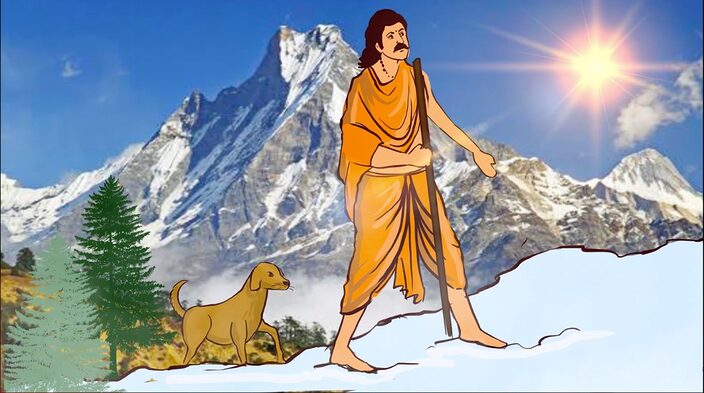 युधिष्ठिर और कुत्ते की कथा: धर्मपरायणता की सर्वश्रेष्ठ परीक्षा 3 "युधिष्ठिर और कुत्ता कथा – धर्मराज की परीक्षा का प्रेरणादायक प्रसंग"