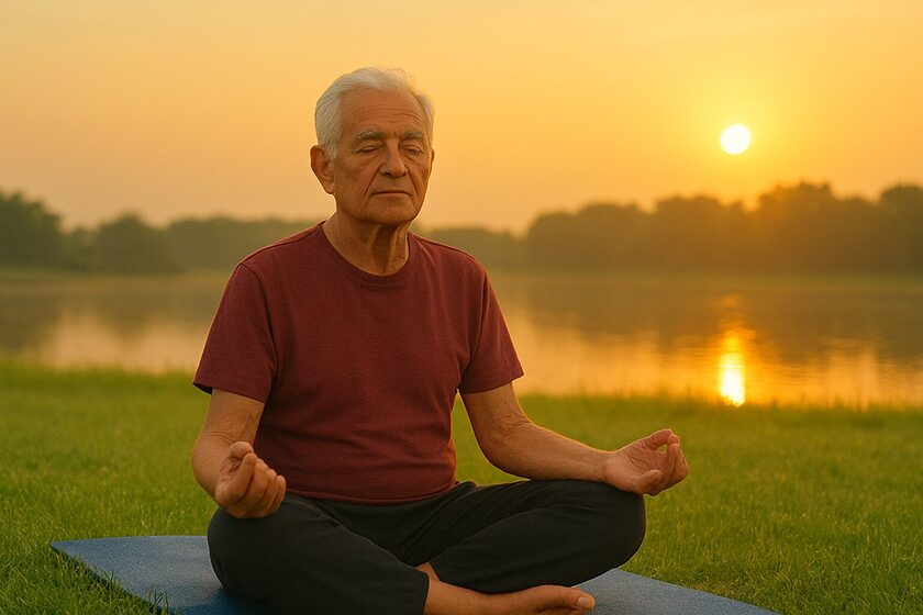 सुबह योग करने के फायदे: कैसे बदल सकता है आपकी दिनचर्या 3 योग करते हुए व्यक्ति